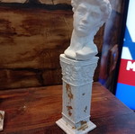 Decorative column with statue new
