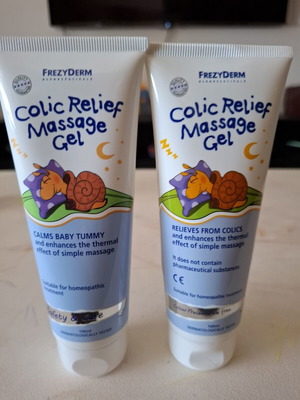 Frezyderm τζέλ μασάζ για ανακούφιση κολικών στην κοιλίτσα