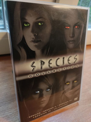 Species 4 Movie Collection DVD like new with Greek subtitles