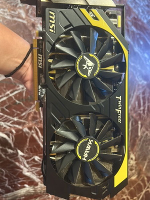 MSI Radeon R9 270X HAWK 2GB GDDR5 graphics card like new