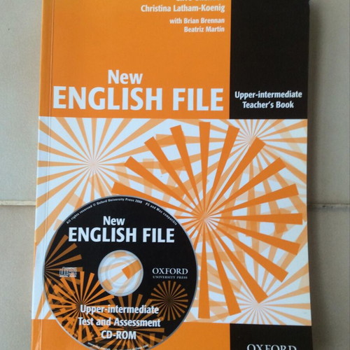 New English File Upper-Intermediate books with CD like new