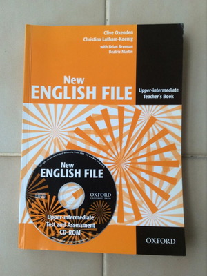 New English File Upper-Intermediate books with CD like new