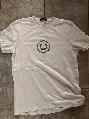 Fred Perry T-shirt Medium White New