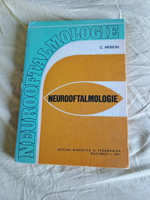 Neurooftalmologie book like new, Romanian language