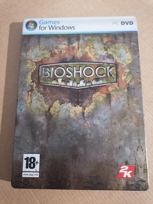 Bioshock Steelbook edition for PC, like new