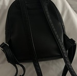 Black shoulder backpack bag