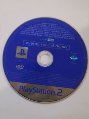 Sony PlayStation 2 EyeToy: Special Demo δίσκος demo παιχνιδιού