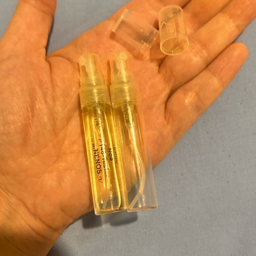 Perfume vials used, 2 pieces, 10 ml, Noa