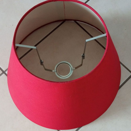Lamp shade red like new