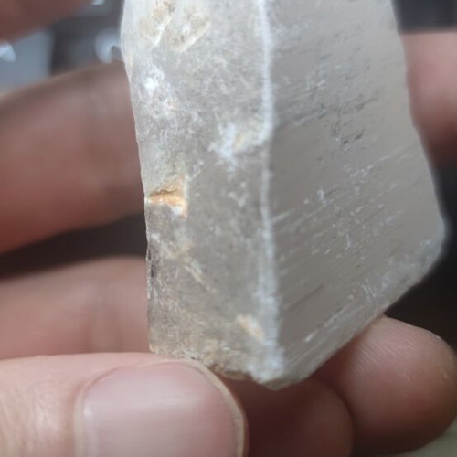 Selenite new, beautiful specimen for collection or decoration
