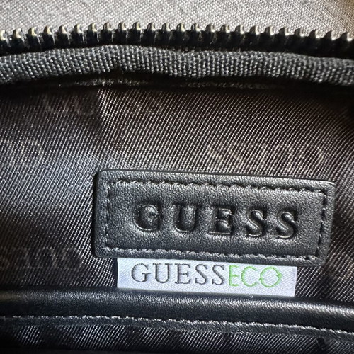 Guess Crossbody Bag black and grey monogram like new