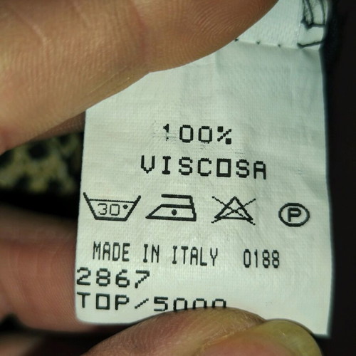 Rosso di Sera Y2K Leopard Print Shirt like new, black