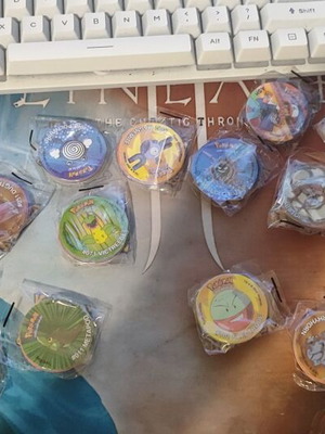 Pokemon Tazos 1st 2nd 3rd Generation new