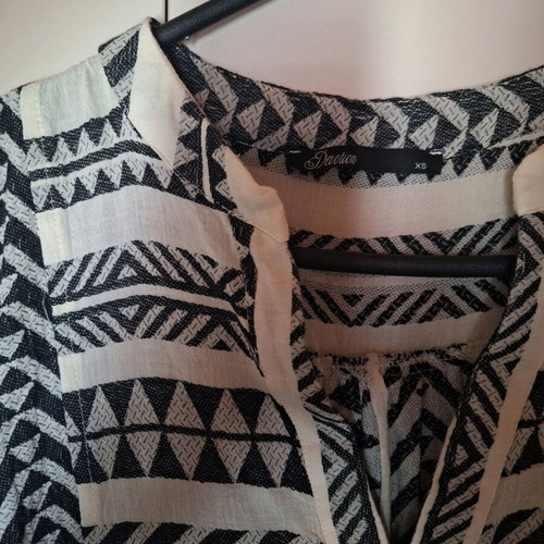 Devotion Twins dress black and white, like new, size XS