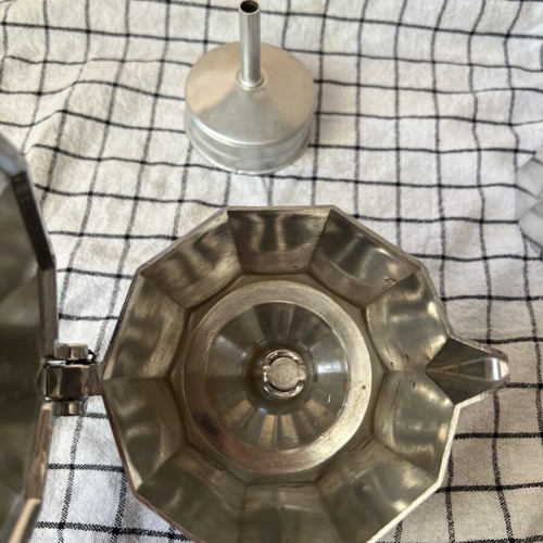 Espresso coffee maker used