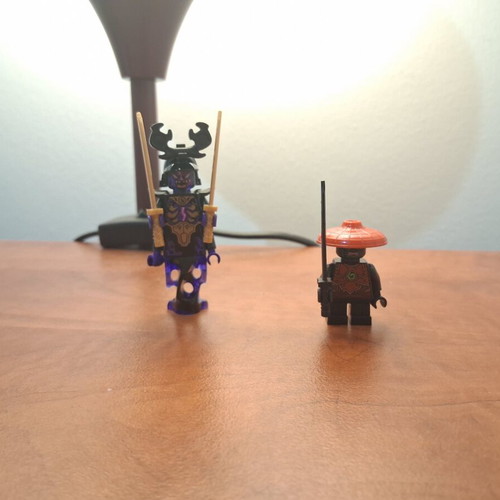 LEGO Ninjago Overlord (Crystallized) & Stone Army Warrior figures
