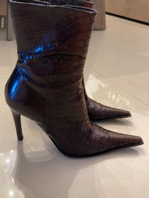 Rollini vintage ankle boots used, size 37, brown