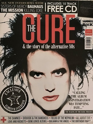 Metal Hammer Presents The Cure списание като ново с Black Planet CD
