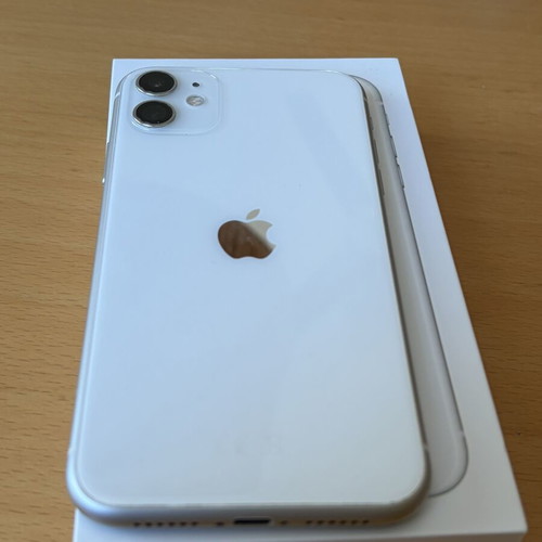 iPhone 11 White 64GB used for parts