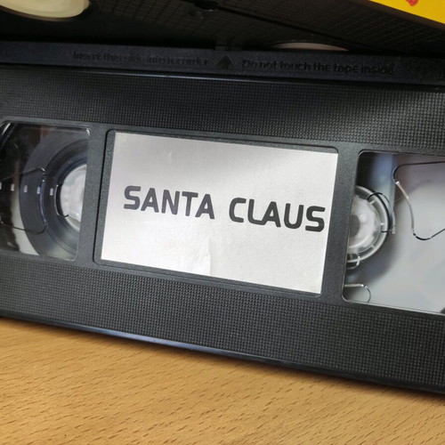VHS set used with Pirates of the Black Galaxy, Kontorevythoulis, Santa Claus, Red Riding Hood