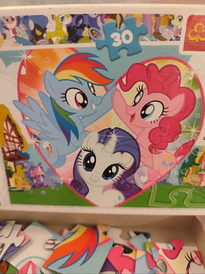 My Little Pony puzzle, 30 pieces, for toddlers