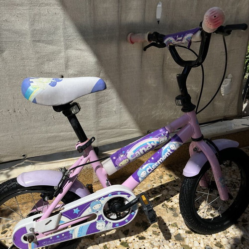 Clermont Candy 14" children's bike, pink/purple