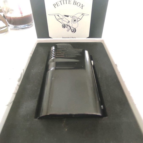 La Petite Box Vaponaute black like new 75W mod with 1 18650 battery