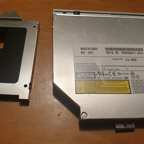 Sony Vaio laptop motherboard with processor and cards