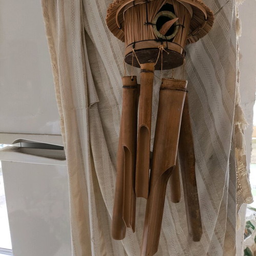 Wooden wind chimes new set of 5, various designs