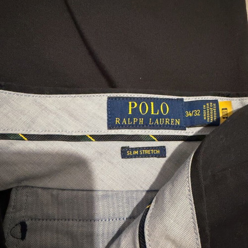Polo Ralph Lauren Slim Fit men's pants size 34 new, blue