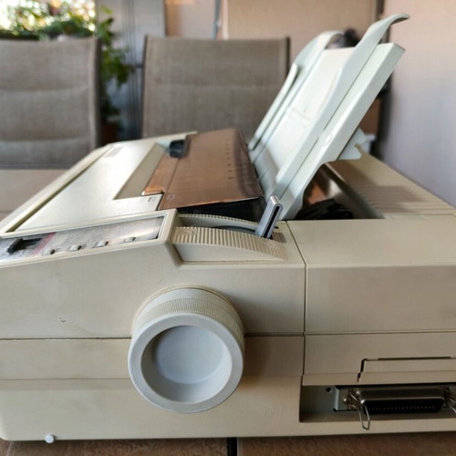Citizen Swift 9 dot matrix printer used with Greek manual