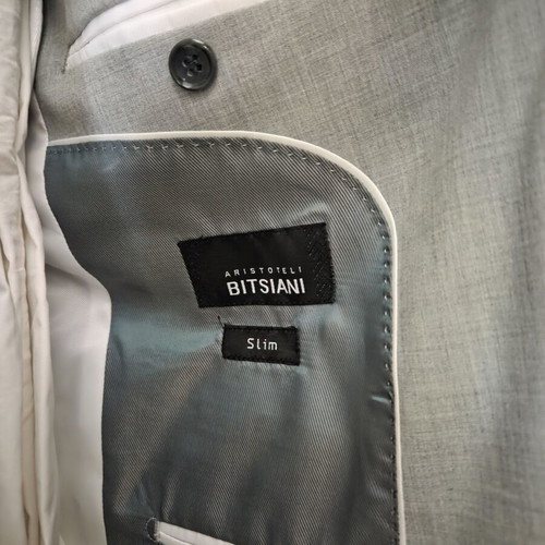 Aristoteli Bitsiani suit veraman color slim fit like new, size 46