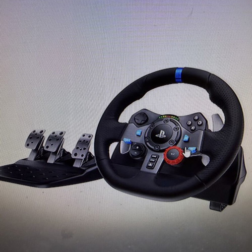 Logitech G29 Driving Force steering wheel with pedals for PC/PS3/PS4/PS5, new