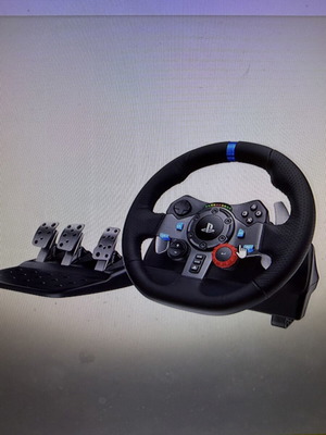 Logitech G29 Driving Force steering wheel with pedals for PC/PS3/PS4/PS5, new