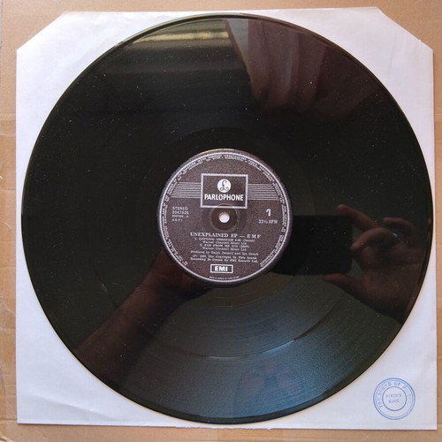 EMF Unexplained EP 12'' vinyl near mint, rock