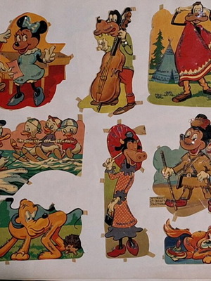 Αυτοκόλλητα Disney σαν καινούργια, πακέτο