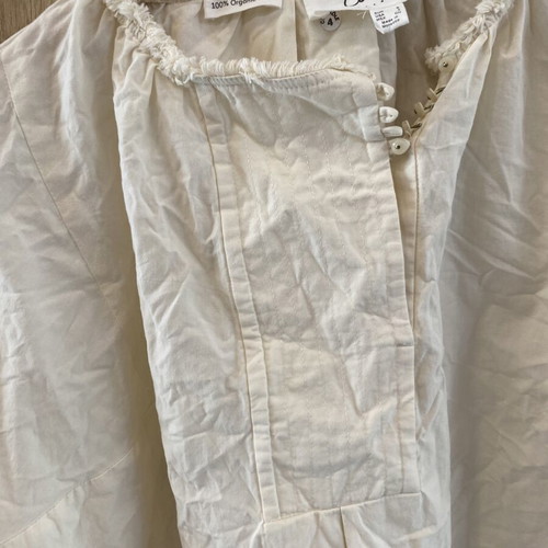 Mango cotton shirt beige, like new, size S