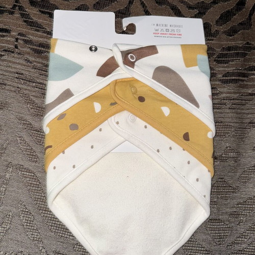 George Baby Dribble Bibs Set of 3 new with tags