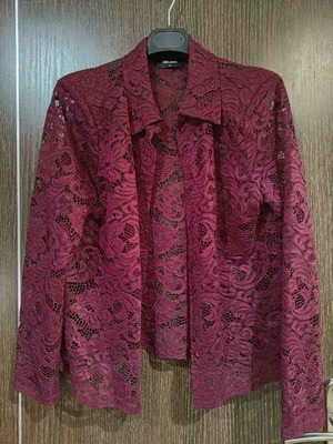 Bsb See Through Shirt size M like new, red