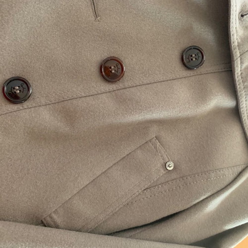 Burberry wool short jacket used, grey, size M