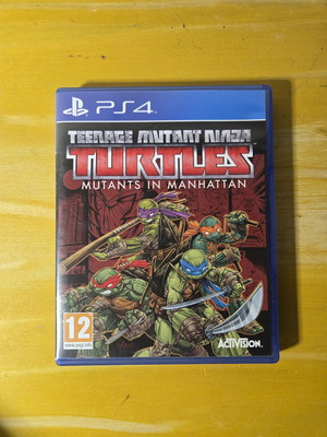 Teenage Mutant Ninja Turtles Mutants in Manhattan PS4 game