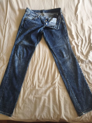 Dsquared² dark wash slim tapered jeans size 34