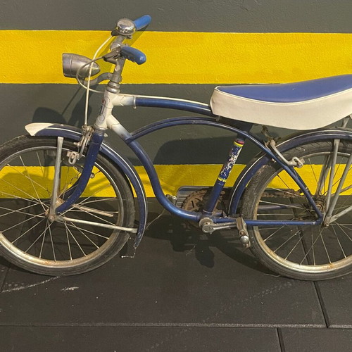 Velamos Deluxe 20" bicycle used, city type, blue