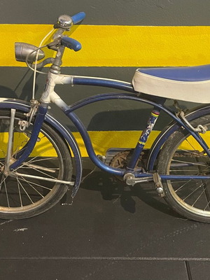 Velamos Deluxe 20" bicycle used, city type, blue