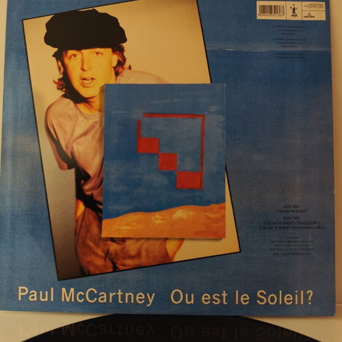 Paul McCartney Ou Est Le Soleil? 12" Maxi-Single 1989 like new