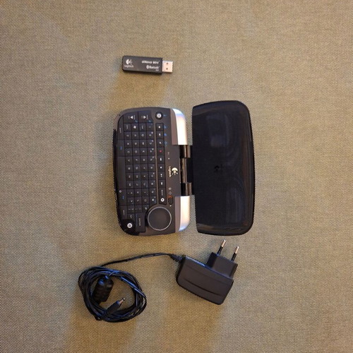 Logitech diNovo Mini ασύρματο πληκτρολόγιο μεταχειρισμένο, πλήρες και πλήρως λειτουργικό