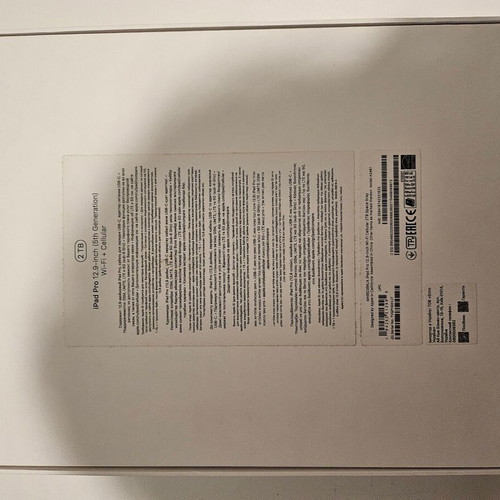 Ipad Pro 12.9 M1 2TB 5G used with Pencil 2 and Spigen Armor case