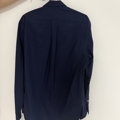 Ralph Lauren Blue Black Shirt Size Small Slim Fit Like New