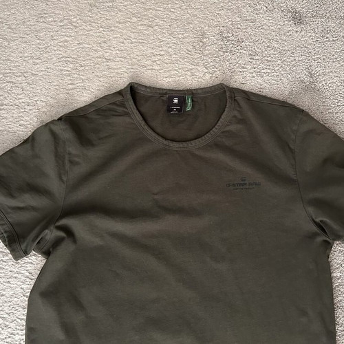 G-Star Raw Basic T-shirt used, olive, size M