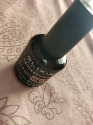 Semi-permanent nail polishes new, gel hardener and silver base with rhinestones